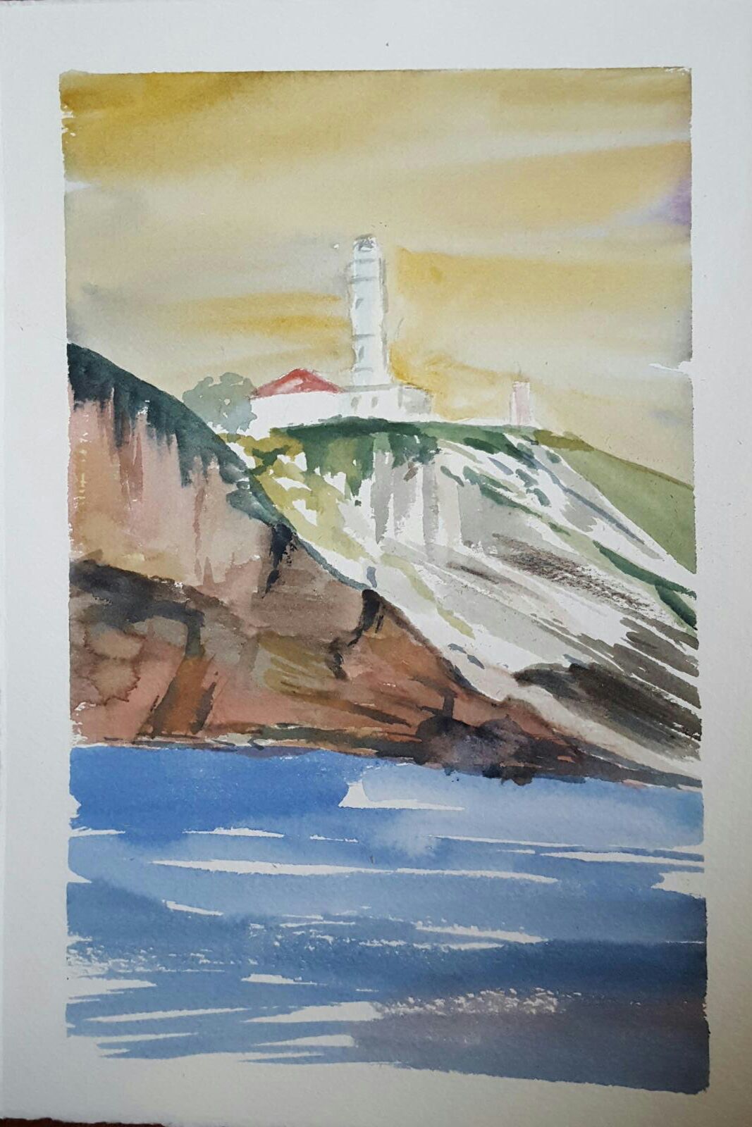 Cabo Mayor desde el mar