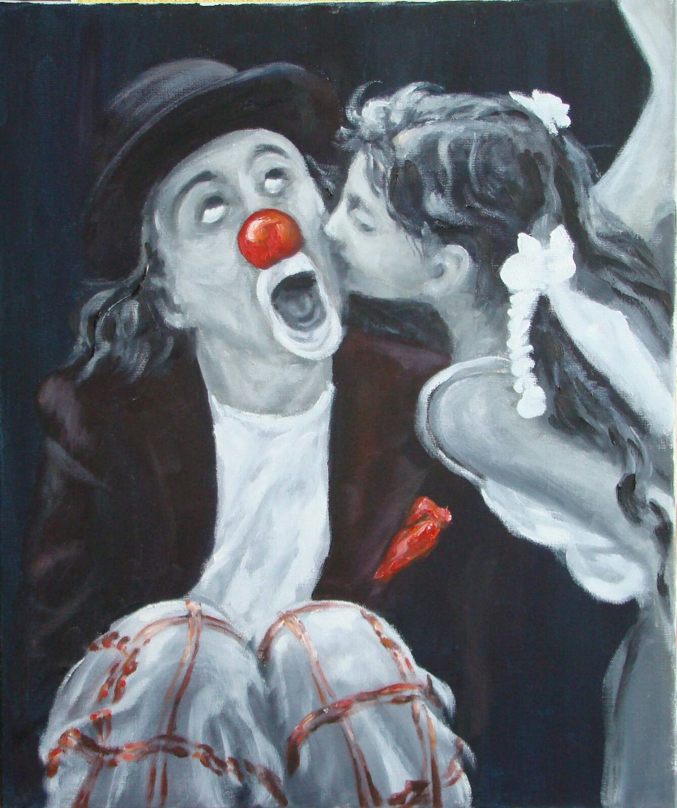 La niña y el Payaso