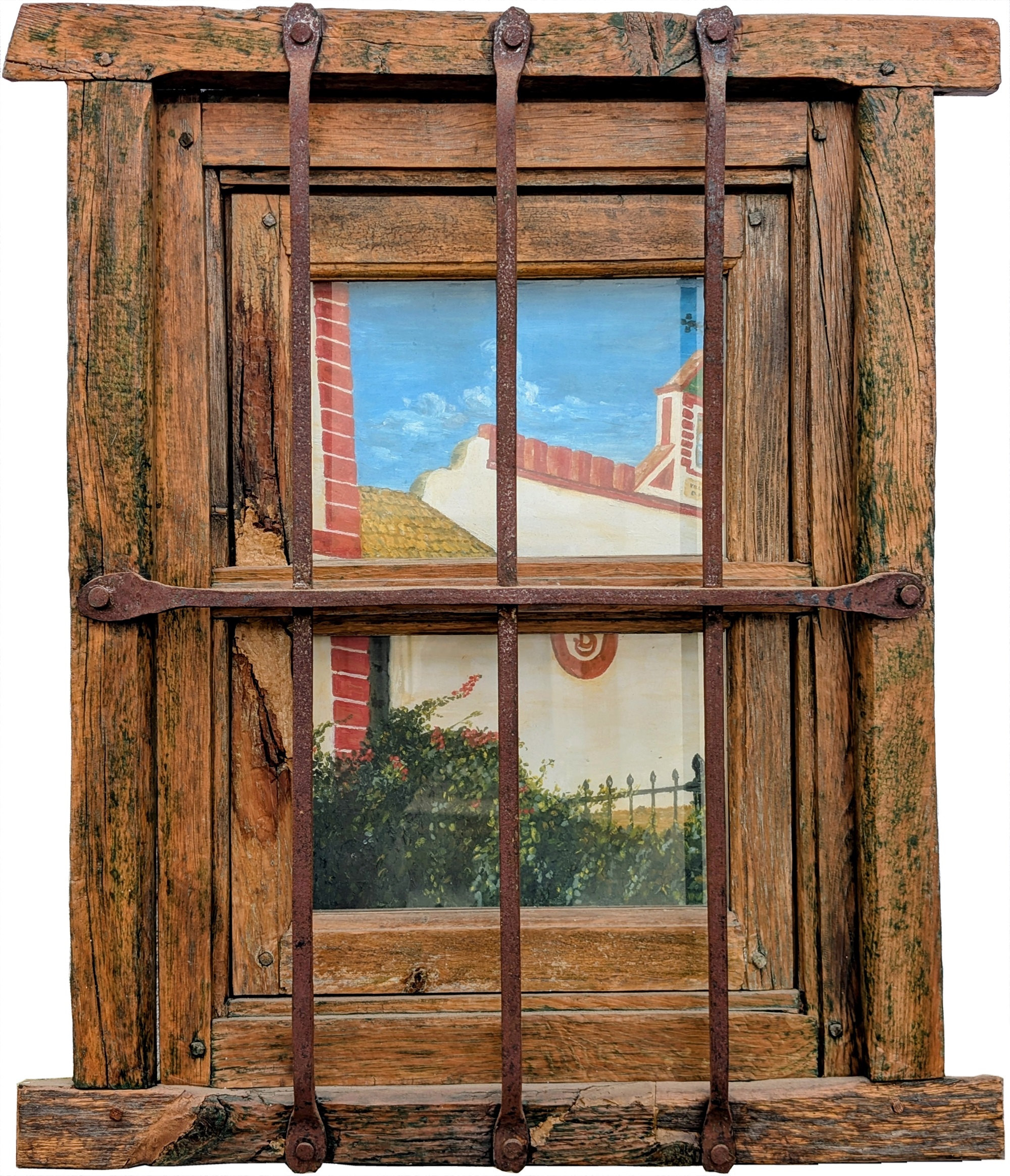 El cortijo en la ventana